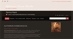 Desktop Screenshot of alfonsmucha.org